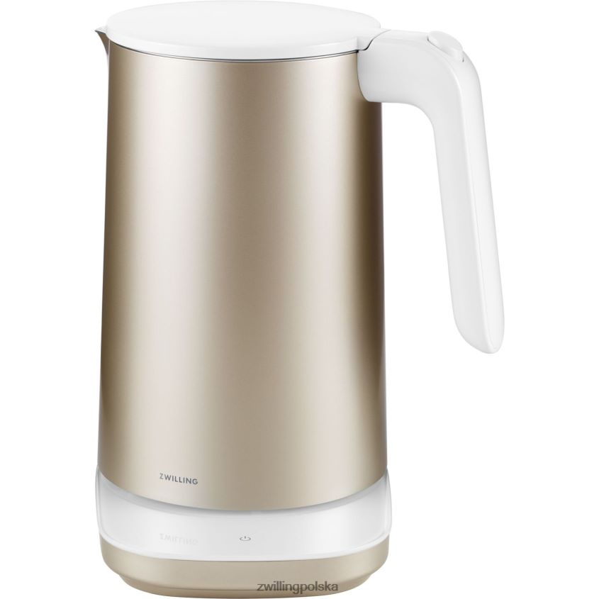 elektryczne pl Zwilling enfinigy 1,5l, czajnik cool touch pro - złoty 48N488562