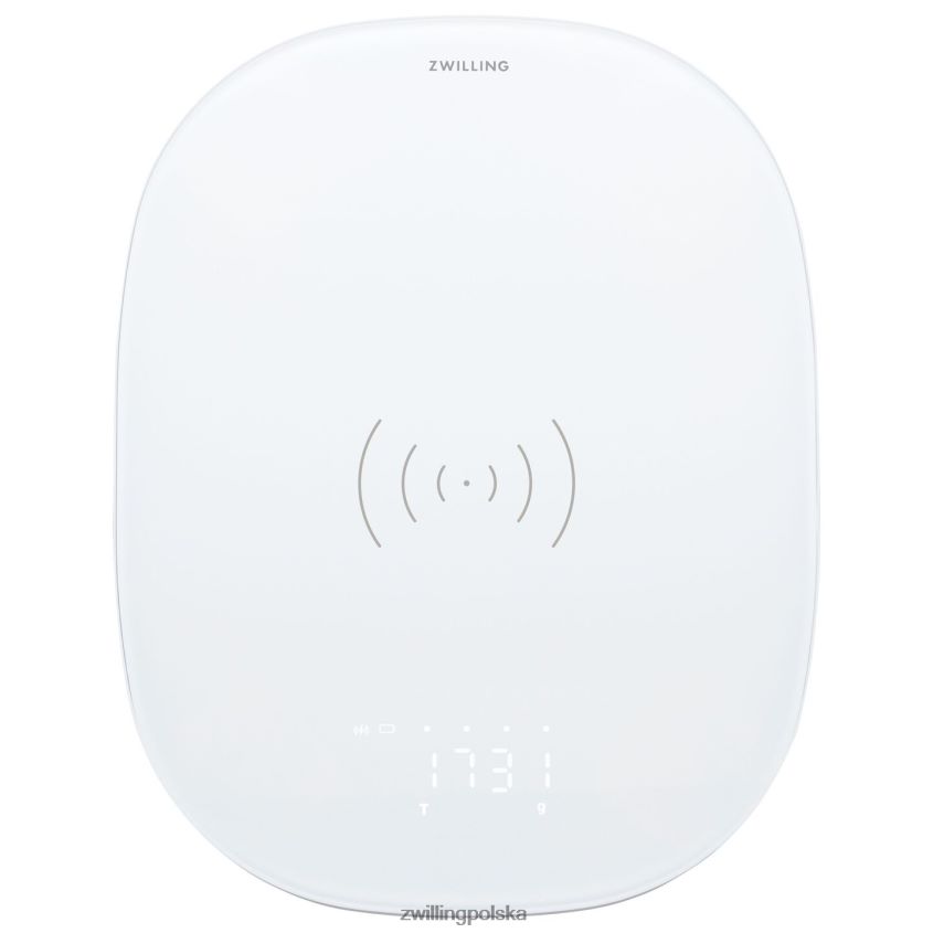 elektryczne pl Zwilling Waga kuchenna z bezprzewodowym ładowaniem enfinigy - srebrna 48N488578