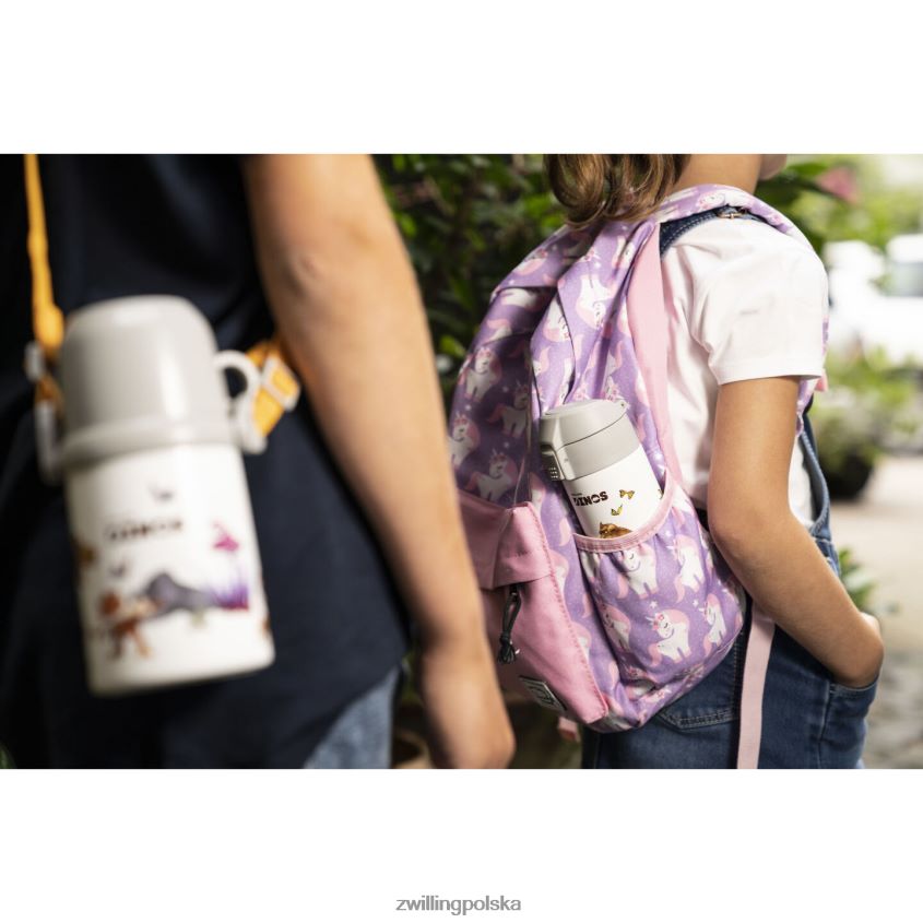 kuchnia pl Zwilling Dinos 12,8-uncjowa butelka termiczna Dinos z kubkiem 48N488533