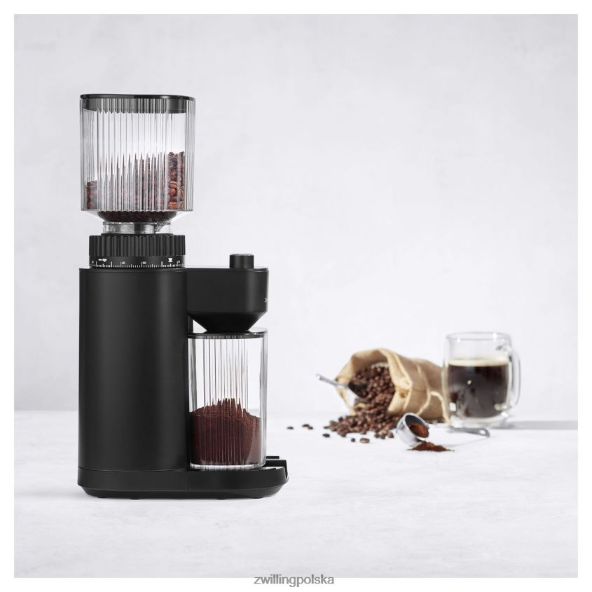 kuchnia pl Zwilling Młynek do kawy enfinigy, czarny mat 48N488554