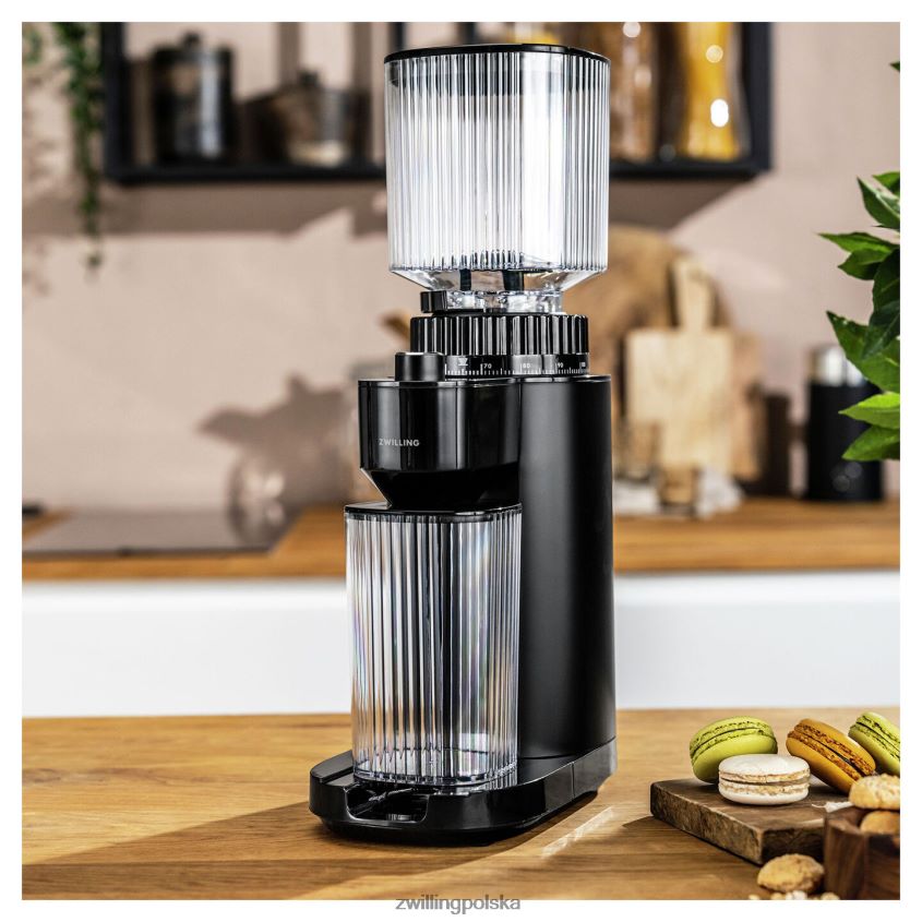 kuchnia pl Zwilling Młynek do kawy enfinigy, czarny mat 48N488554
