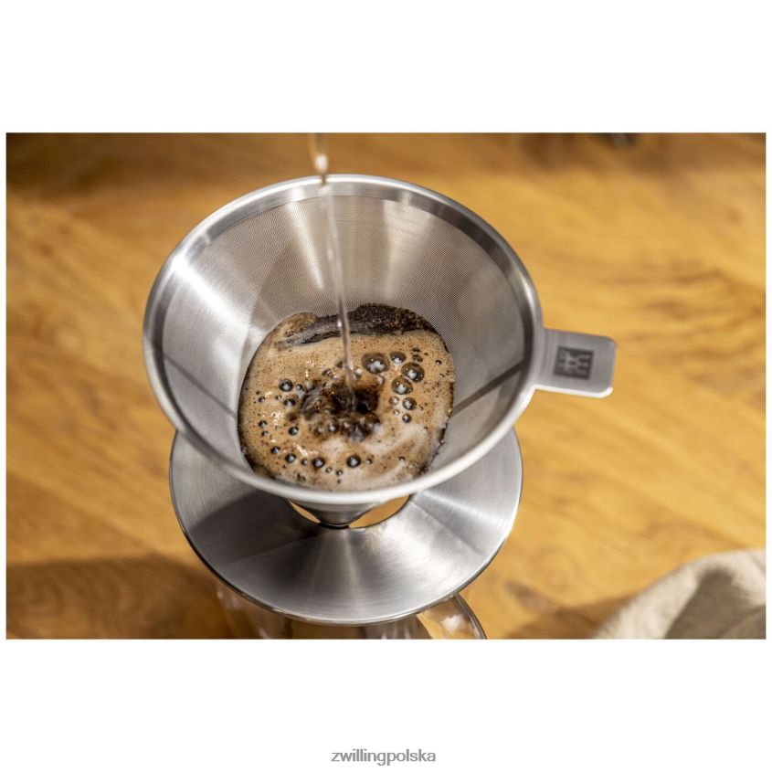 kuchnia pl Zwilling nalewanie kawy przez kroplownik do kawy, stal nierdzewna 18/10 48N488574