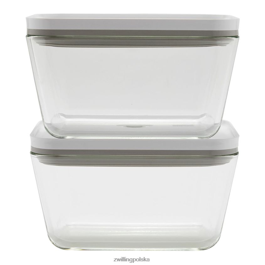 kuchnia pl Zwilling Fresh & Save l/2-szt. duży pojemnik próżniowy, szklany, szary 48N488495