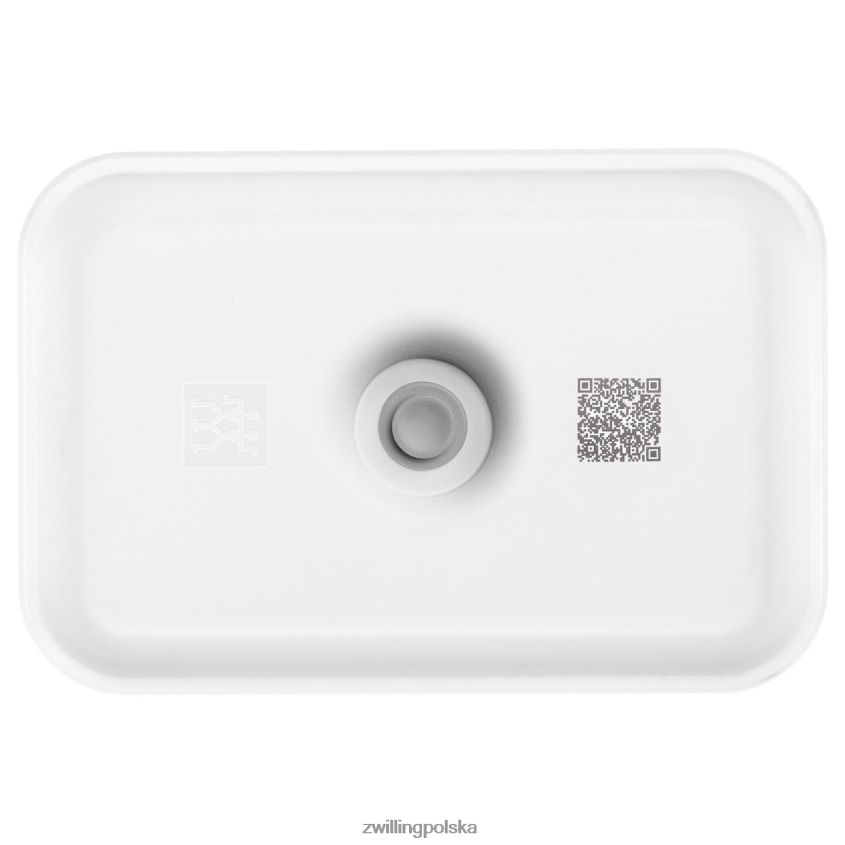 kuchnia pl Zwilling Fresh & Save l Dinos próżniowe pudełko na lunch, plastikowe, biało-szare 48N488513