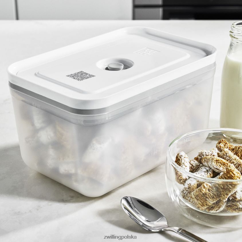 kuchnia pl Zwilling Fresh & Save l pojemnik próżniowy, plastikowy, półprzezroczysto-szary 48N488506
