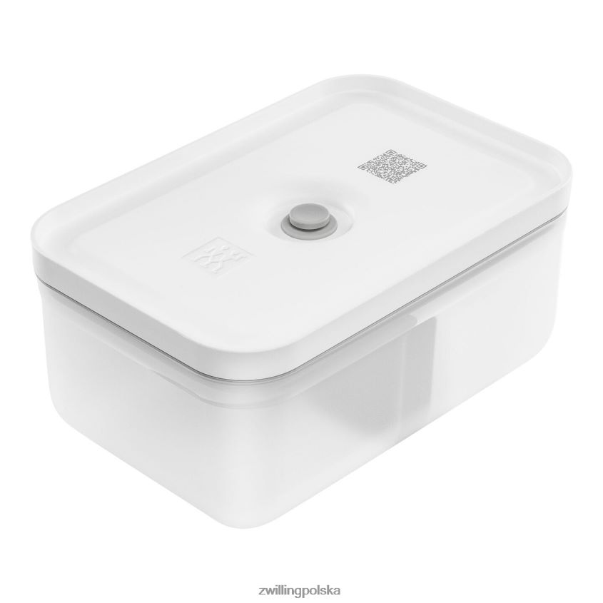 kuchnia pl Zwilling Fresh & Save l próżniowe pudełko na drugie śniadanie, plastikowe, półprzezroczyste-szare 48N488493