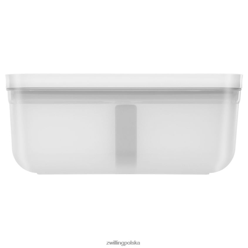 kuchnia pl Zwilling Fresh & Save l próżniowe pudełko na drugie śniadanie, plastikowe, półprzezroczyste-szare 48N488493
