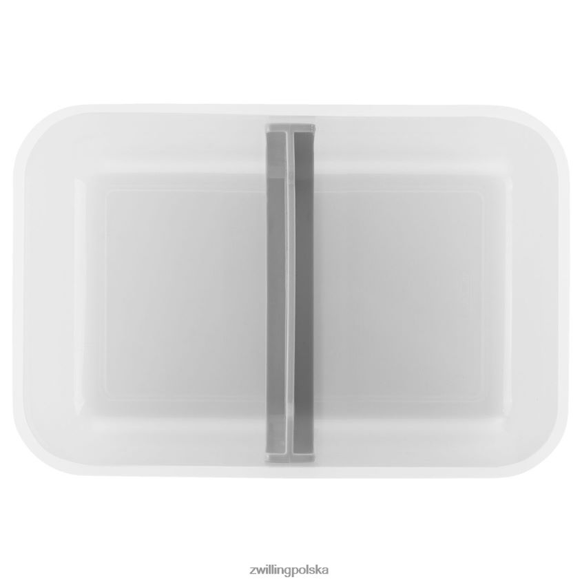 kuchnia pl Zwilling Fresh & Save l próżniowe pudełko na drugie śniadanie, plastikowe, półprzezroczyste-szare 48N488493