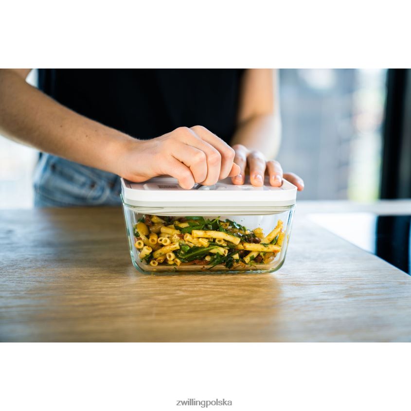 kuchnia pl Zwilling Fresh & Save m/2-szt. średni pojemnik próżniowy, szklany, szary 48N488471