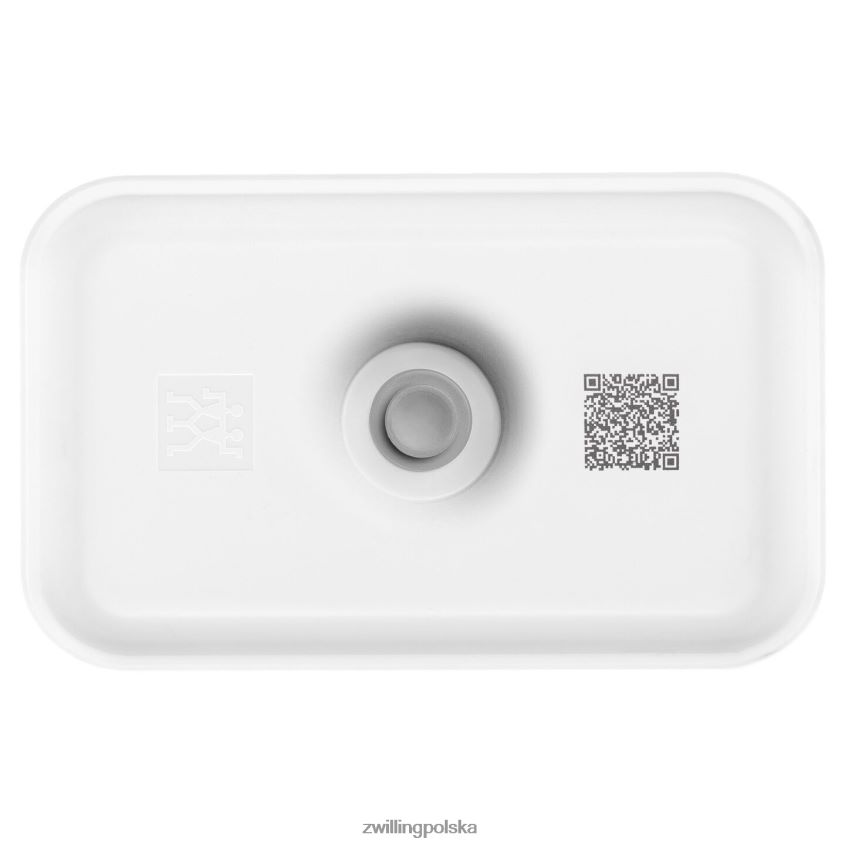 kuchnia pl Zwilling Fresh & Save m dinos próżniowe pudełko na lunch, plastikowe, biało-szare 48N488512