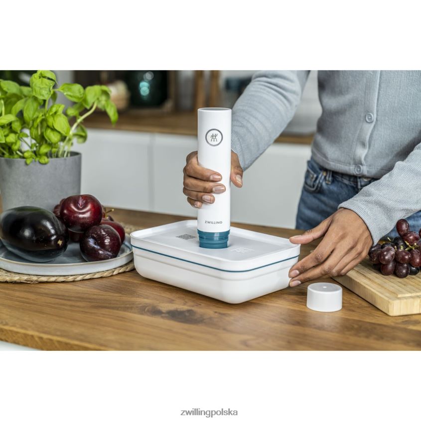 kuchnia pl Zwilling Fresh & Save pompa próżniowa z nasadką, la mer 48N488462