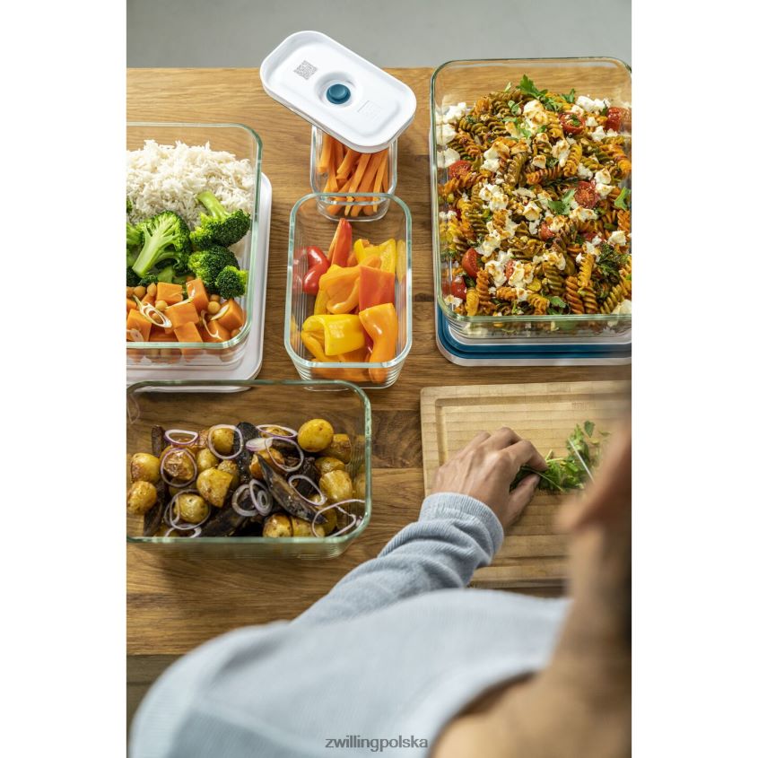 kuchnia pl Zwilling Fresh & Save próżniowe naczynie do zapiekania, szkło, la mer 48N488498
