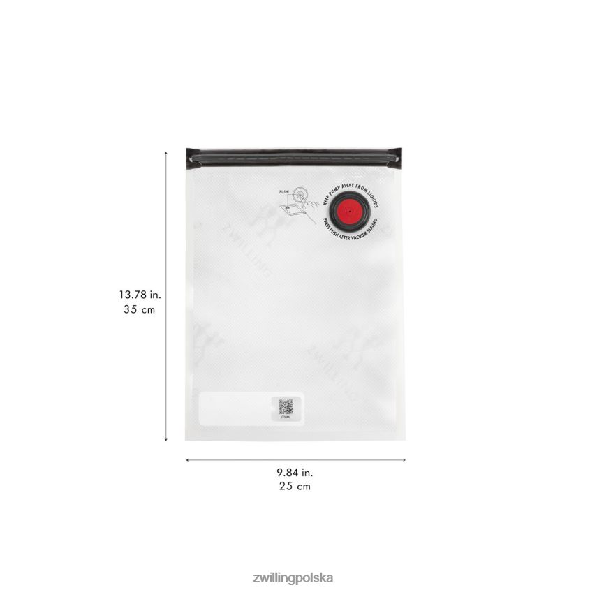 kuchnia pl Zwilling Fresh & Save s/m/l / 10-częściowy zestaw worków próżniowych, plastikowy 48N488464