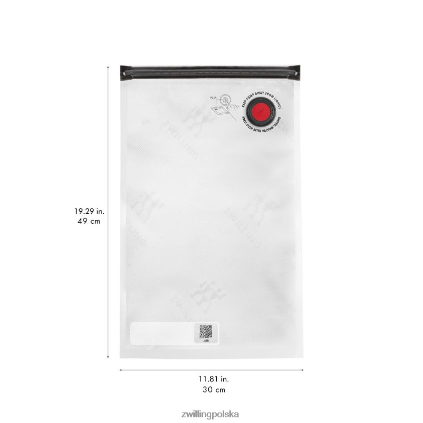 kuchnia pl Zwilling Fresh & Save s/m/l / 10-częściowy zestaw worków próżniowych, plastikowy 48N488464