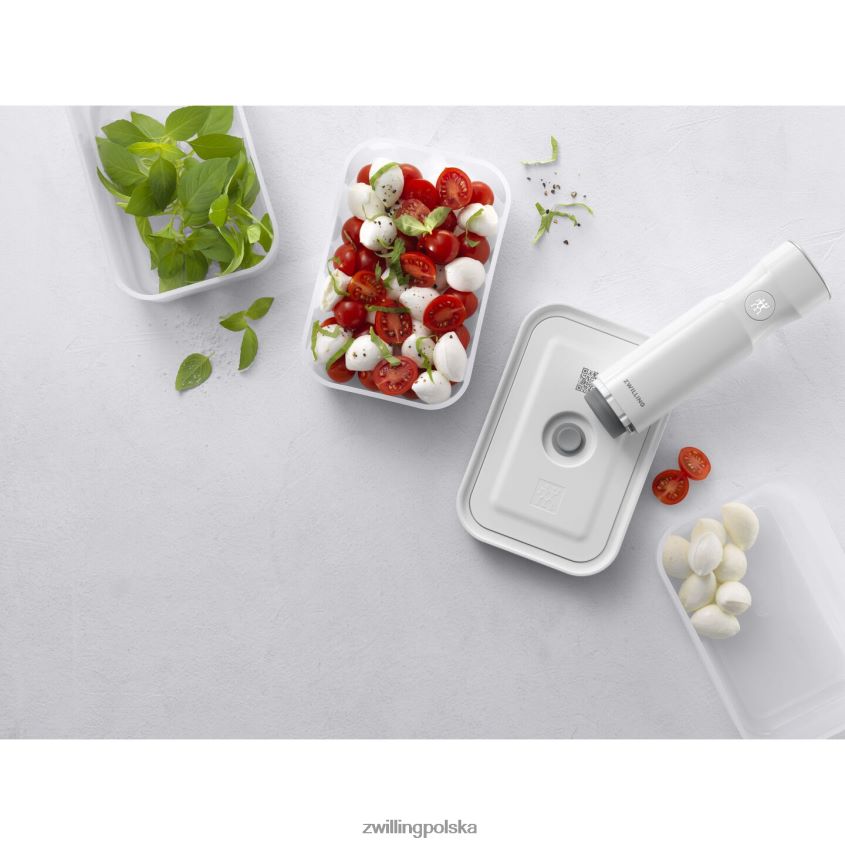 kuchnia pl Zwilling Fresh & Save s/m/l / 3-częściowy pojemnik próżniowy, plastikowy, półprzezroczysto-szary 48N488476