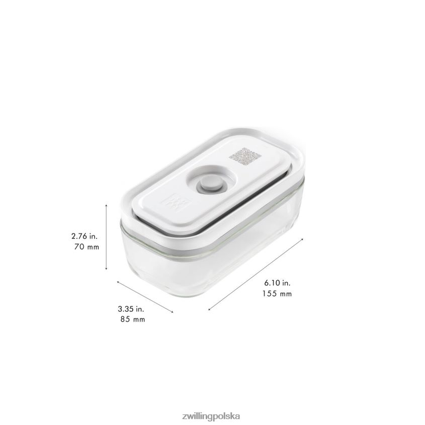 kuchnia pl Zwilling Fresh & Save s/m/l / 3-częściowy zestaw pojemników próżniowych, szary 48N488451