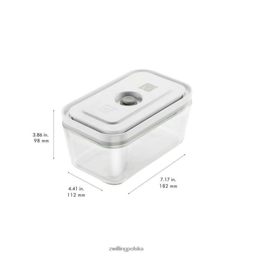 kuchnia pl Zwilling Fresh & Save s/m/l / 3-częściowy zestaw pojemników próżniowych, szary 48N488451