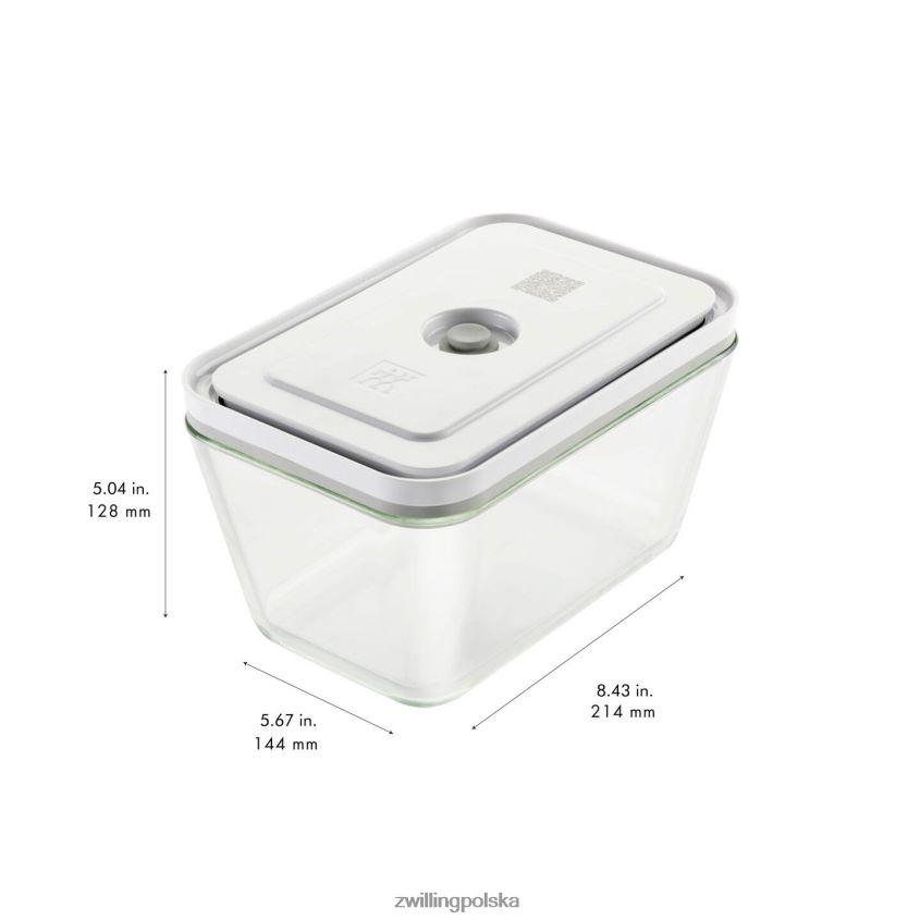 kuchnia pl Zwilling Fresh & Save s/m/l / 3-częściowy zestaw pojemników próżniowych, szary 48N488451