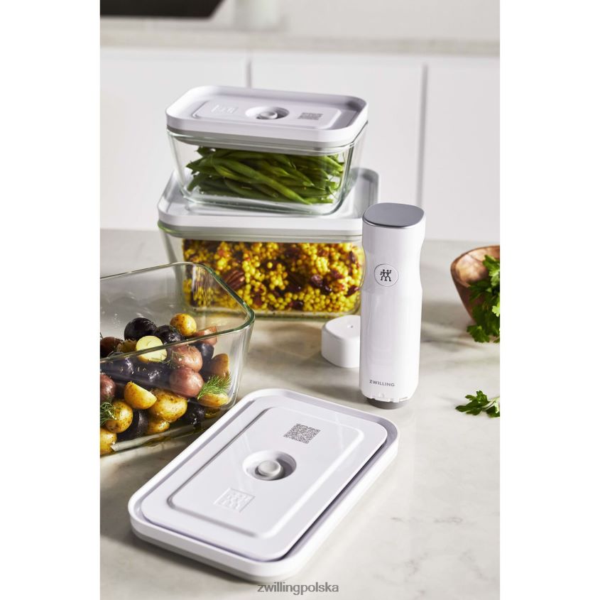 kuchnia pl Zwilling Fresh & Save s/m/l / 3-częściowy zestaw pojemników próżniowych, szary 48N488451