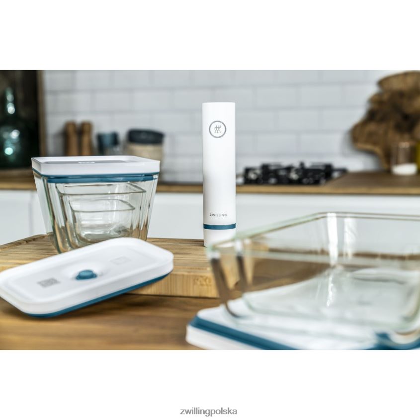 kuchnia pl Zwilling Pojemnik do lodówki próżniowej Fresh & Save, szkło, la mer 48N488487