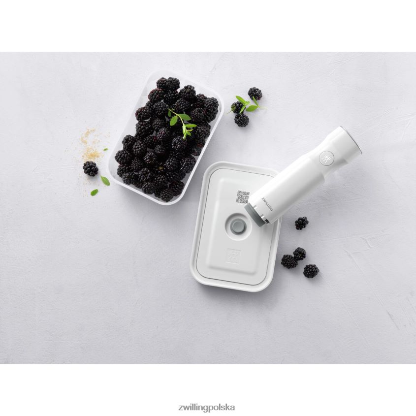 kuchnia pl Zwilling Pojemnik próżniowy Fresh & Save m, plastikowy, półprzezroczysto-szary 48N488503