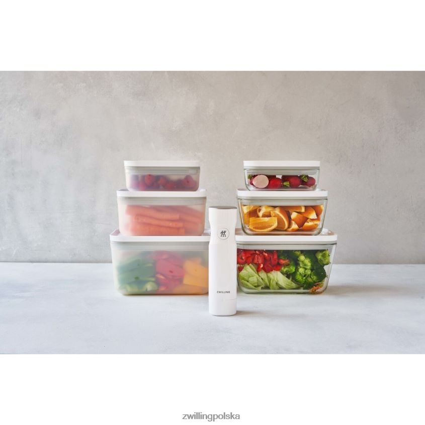 kuchnia pl Zwilling Pojemnik próżniowy Fresh & Save s, plastikowy, półprzezroczysto-szary 48N488505