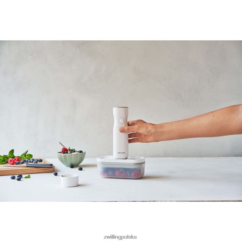 kuchnia pl Zwilling Pojemnik próżniowy Fresh & Save s, plastikowy, półprzezroczysto-szary 48N488505