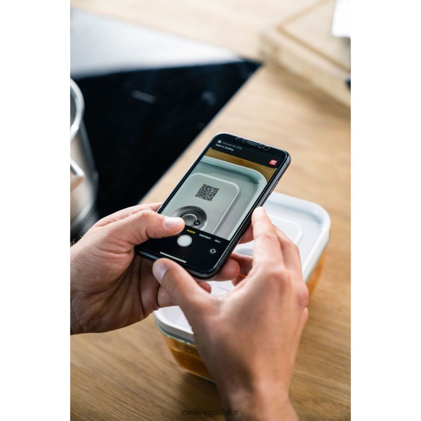 kuchnia pl Zwilling Pojemnik próżniowy Fresh & Save s, szklany, szary 48N488492