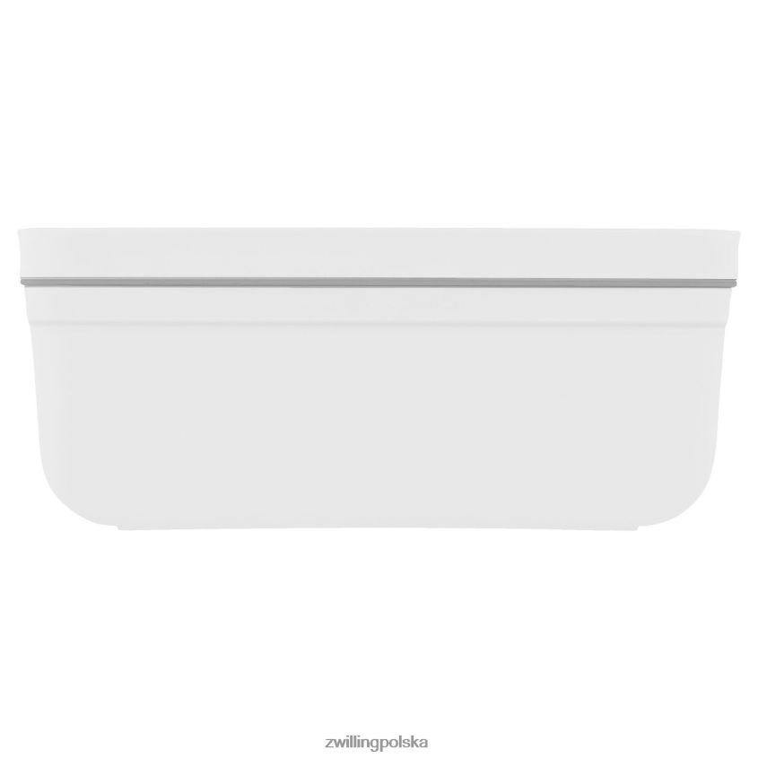 kuchnia pl Zwilling Pudełko na lunch próżniowe Fresh & Save m, plastikowe, biało-szare 48N488504