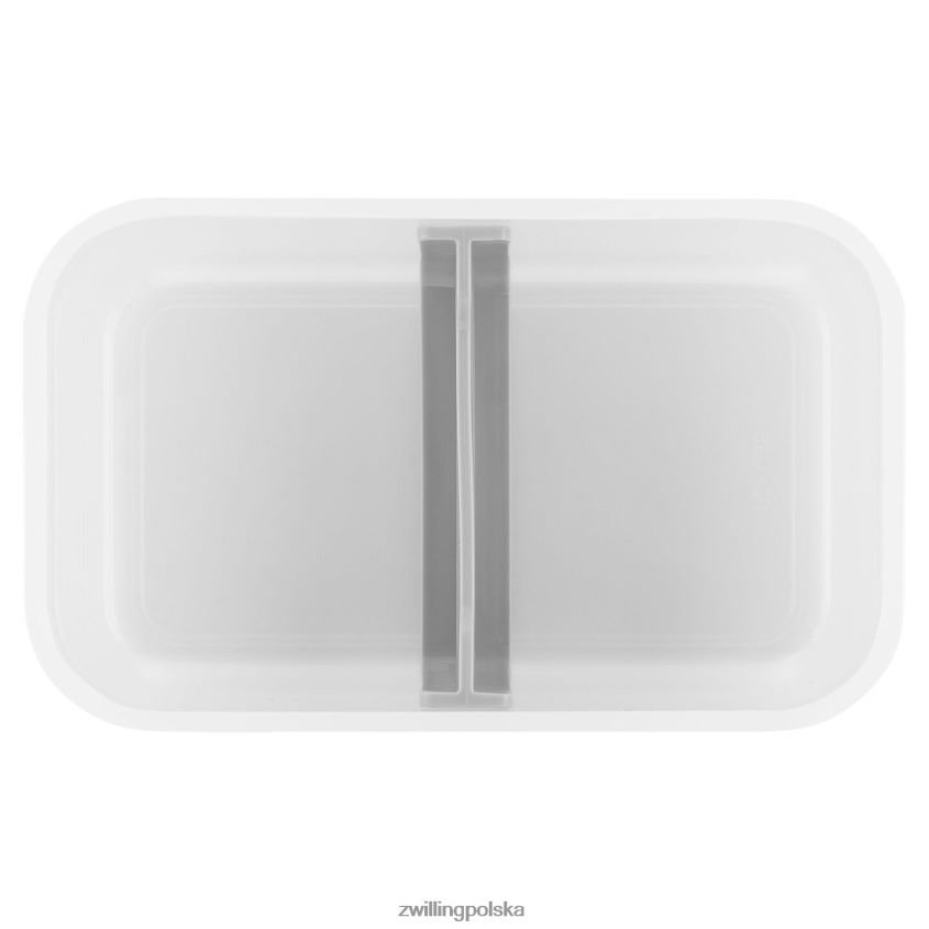 kuchnia pl Zwilling Pudełko na lunch próżniowe Fresh & Save m, plastikowe, półprzezroczyste-szare 48N488483