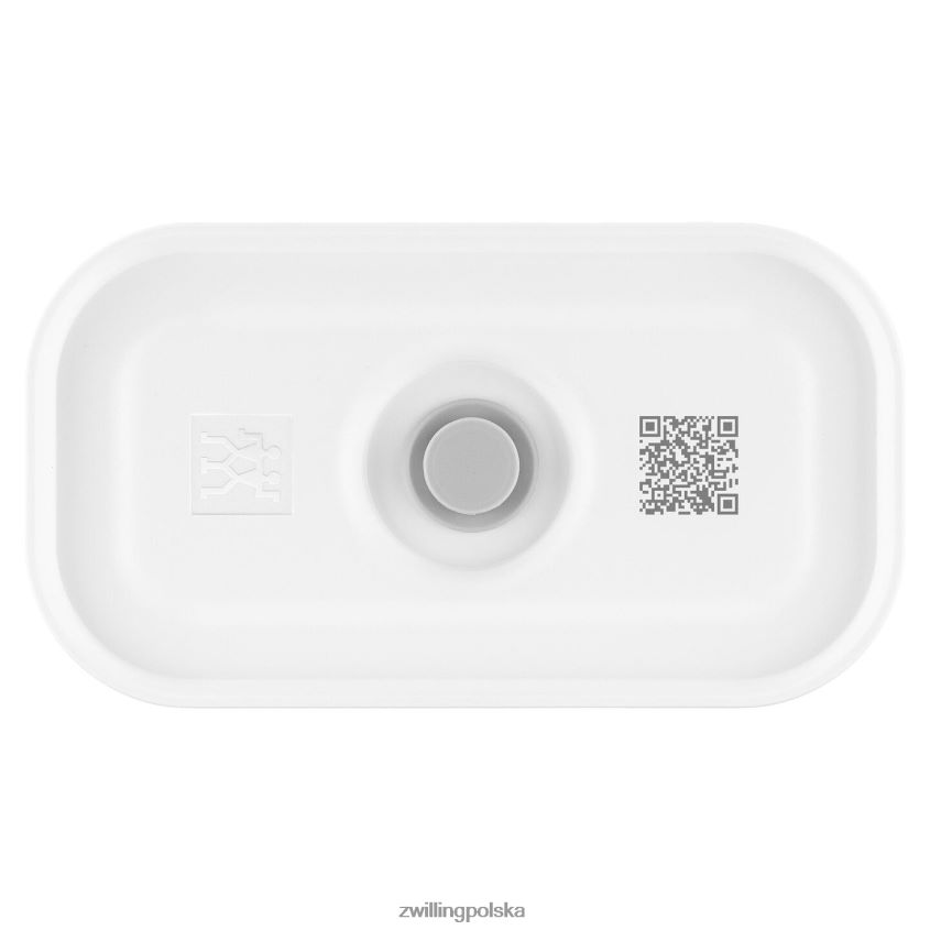 kuchnia pl Zwilling Pudełko próżniowe na lunch Fresh & Save s, plastikowe, biało-szare 48N488501