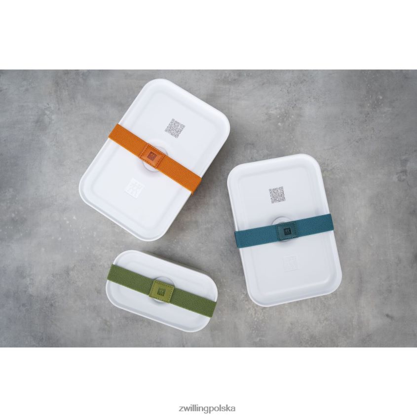kuchnia pl Zwilling Pudełko próżniowe na lunch Fresh & Save s, plastikowe, biało-szare 48N488501