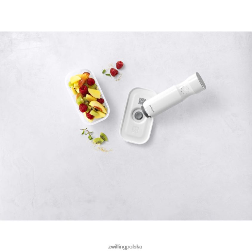 kuchnia pl Zwilling Pudełko próżniowe na lunch Fresh & Save s, plastikowe, półprzezroczyste-szare 48N488502