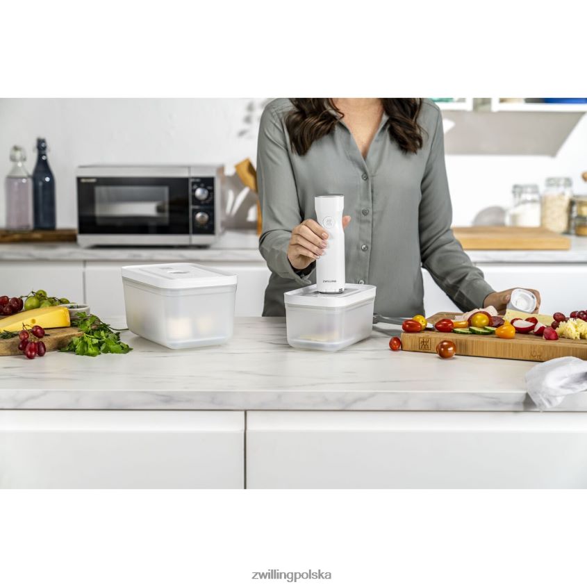 kuchnia pl Zwilling Zestaw ociekaczy Fresh & Save do pojemników plastikowych, m/l / 2 szt 48N488494