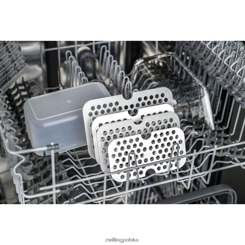 kuchnia pl Zwilling Zestaw ociekaczy Fresh & Save do pojemników szklanych, m/l / 2 szt 48N488466