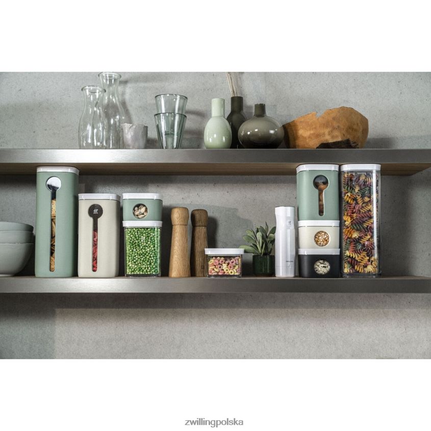 kuchnia pl Zwilling Zestaw pojemników na kostki Fresh & Save, s / 6 szt., przezroczysty-biały 48N488454