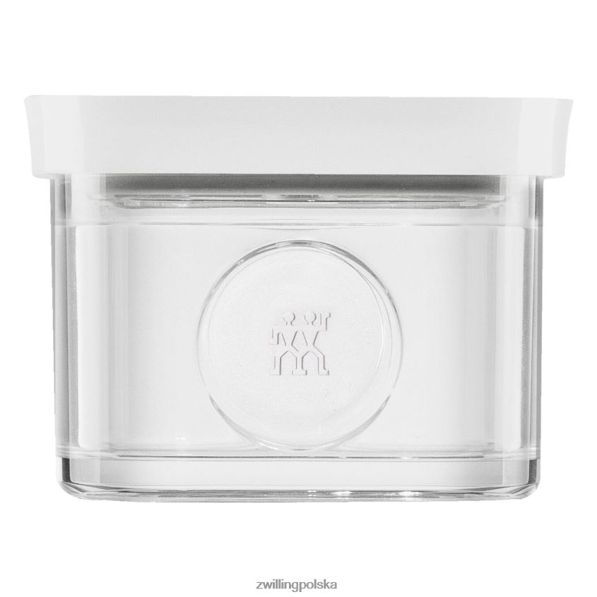 kuchnia pl Zwilling Zestaw pojemników na kostki Fresh & Save z pompą próżniową, mały, 7-częściowy, przezroczysty-biały 48N488525