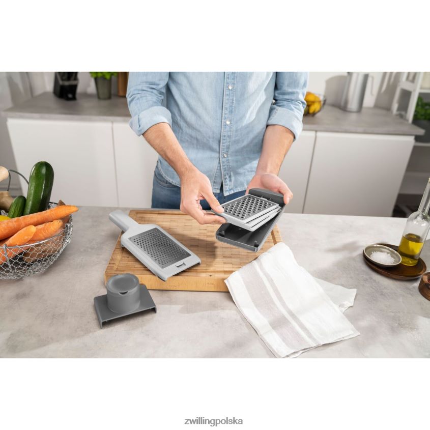 sztućce pl Zwilling Tarka uniwersalna/mandolina typu Z, szara 48N488530