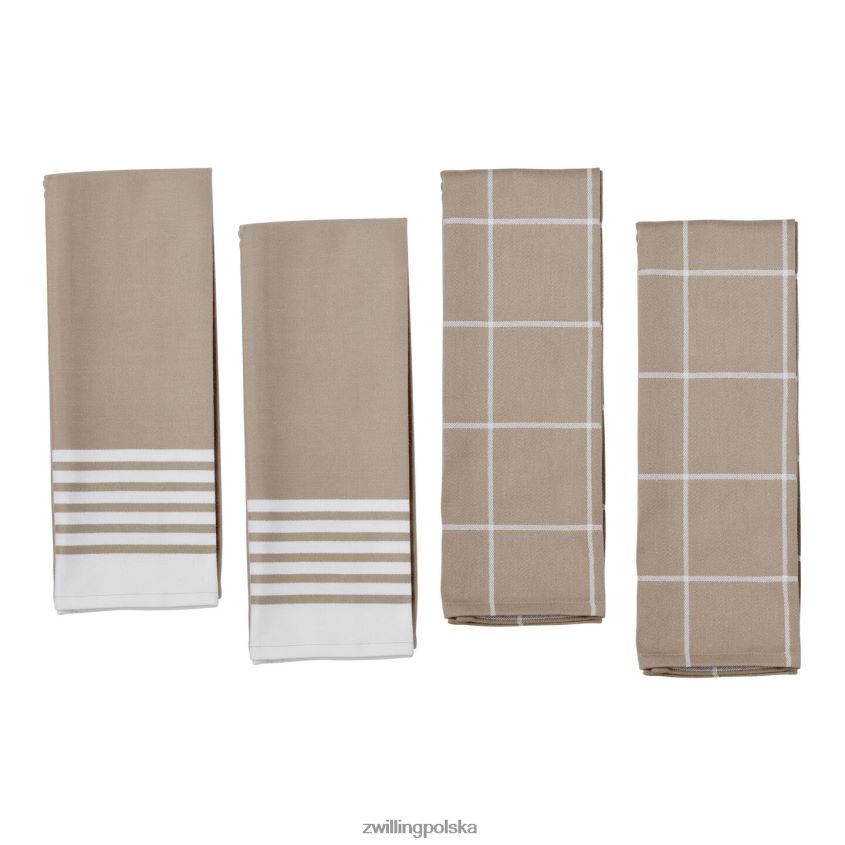 sztućce pl Zwilling ręczniki Zestaw ręczników kuchennych, kolor ciemnoszary 48N48883