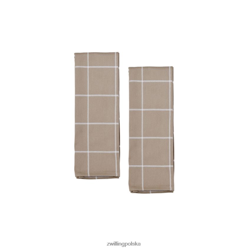 sztućce pl Zwilling ręczniki Zestaw ręczników kuchennych, kolor ciemnoszary 48N48883