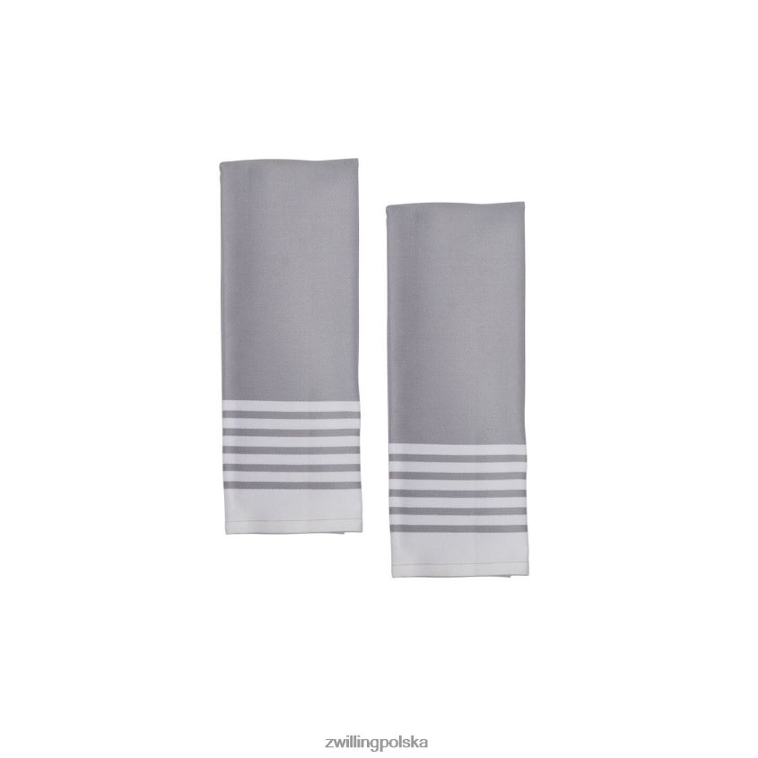 sztućce pl Zwilling ręczniki Zestaw ręczników kuchennych, szary 48N48882