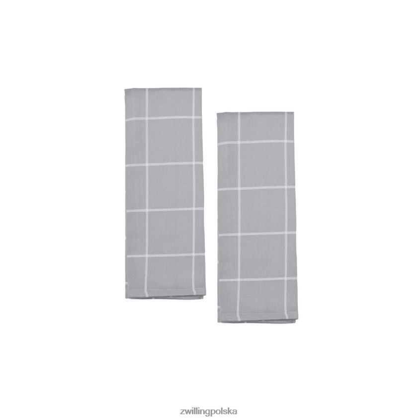 sztućce pl Zwilling ręczniki Zestaw ręczników kuchennych, szary 48N48882
