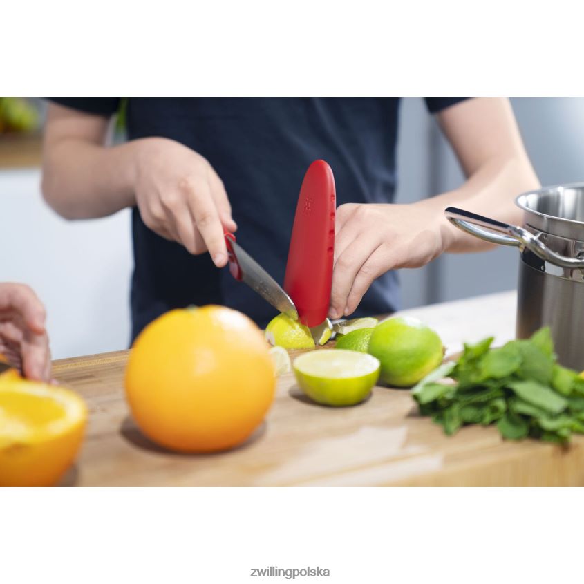 sztućce pl Zwilling twinny 4,25 cala, nóż szefa kuchni, czerwony 48N48898