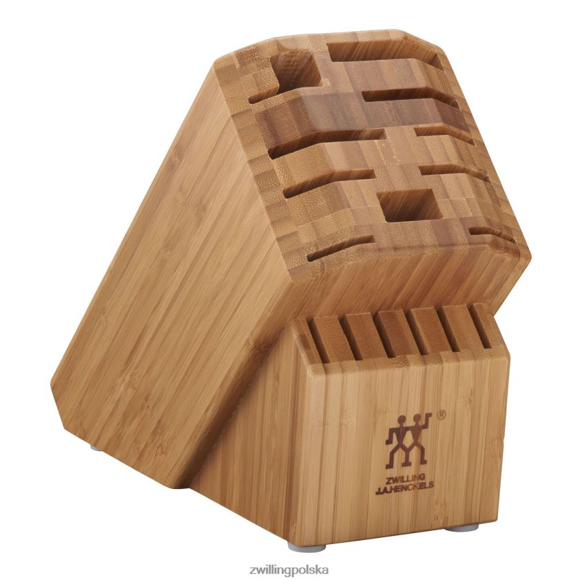 sztućce pl Zwilling bambus do przechowywania, bambus, profesjonalny blok noży pusty 48N488365