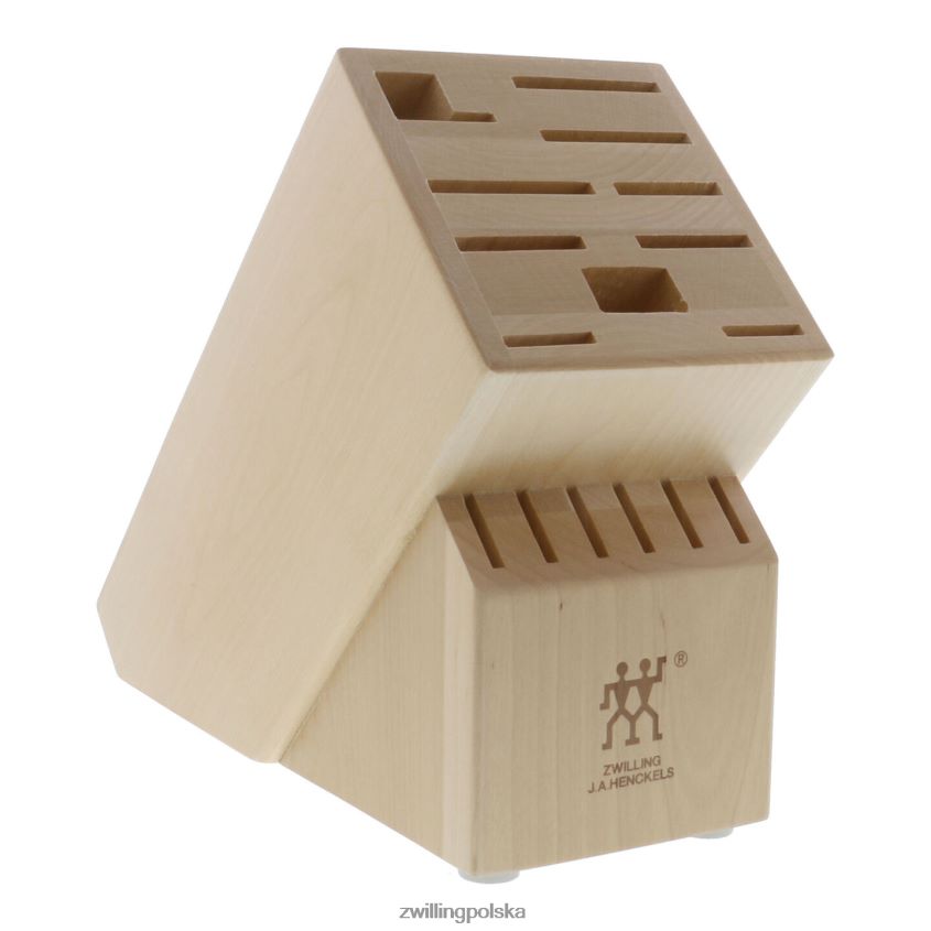 sztućce pl Zwilling brzoza magazynowa, brzoza, podwójny blok noży brzozowych pusty 48N488284