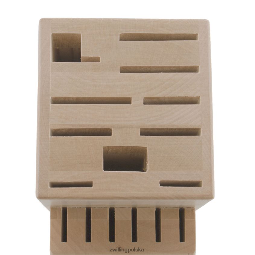 sztućce pl Zwilling brzoza magazynowa, brzoza, podwójny blok noży brzozowych pusty 48N488284