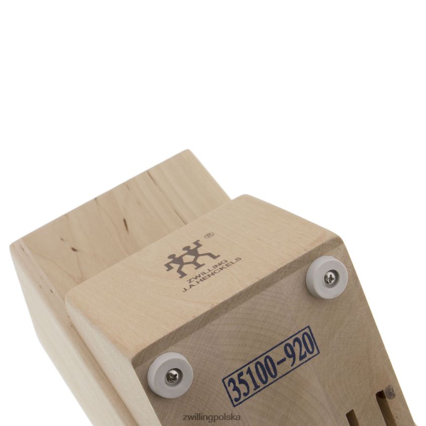 sztućce pl Zwilling brzoza magazynowa, brzoza, podwójny blok noży brzozowych pusty 48N488284