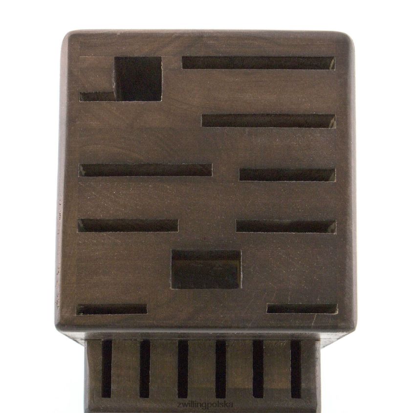 sztućce pl Zwilling orzech do przechowywania, orzech włoski, blok z dwoma nożami pusty 48N488205