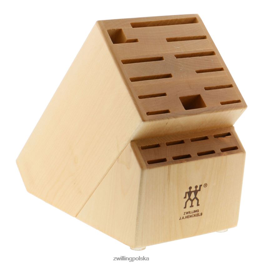 sztućce pl Zwilling popiół magazynowy, blok noży z twardego drewna pusty 48N488197