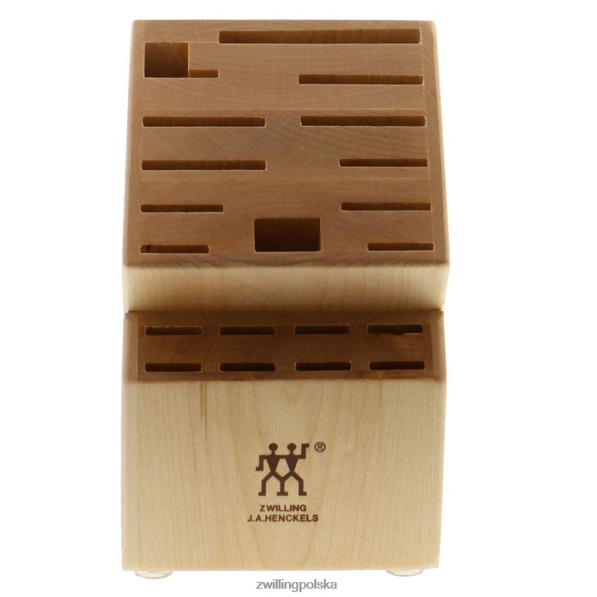 sztućce pl Zwilling popiół magazynowy, blok noży z twardego drewna pusty 48N488197